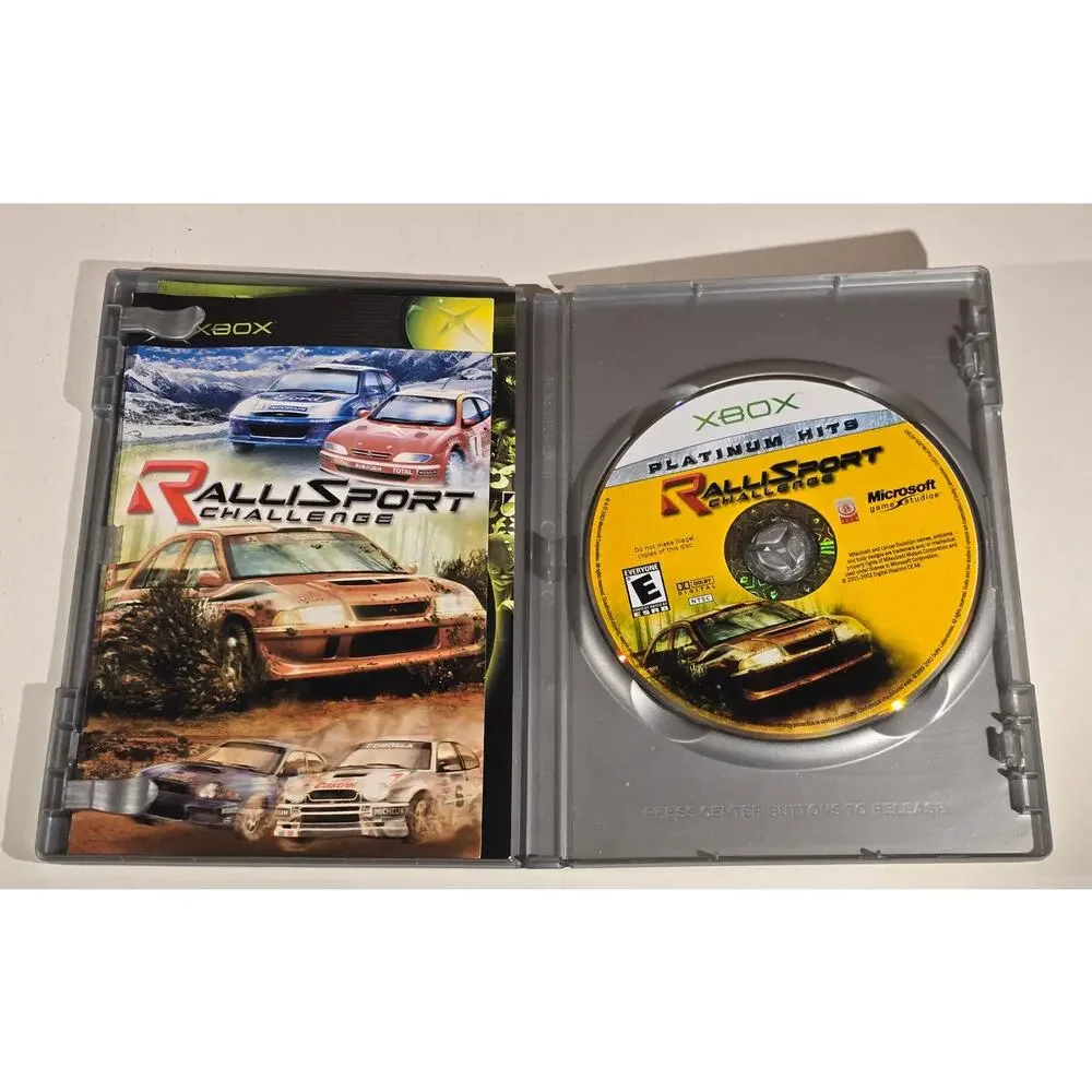 Xbox Racing Game Lot Midnight Club II RalliSport Challenge Lotus Challenge CIB